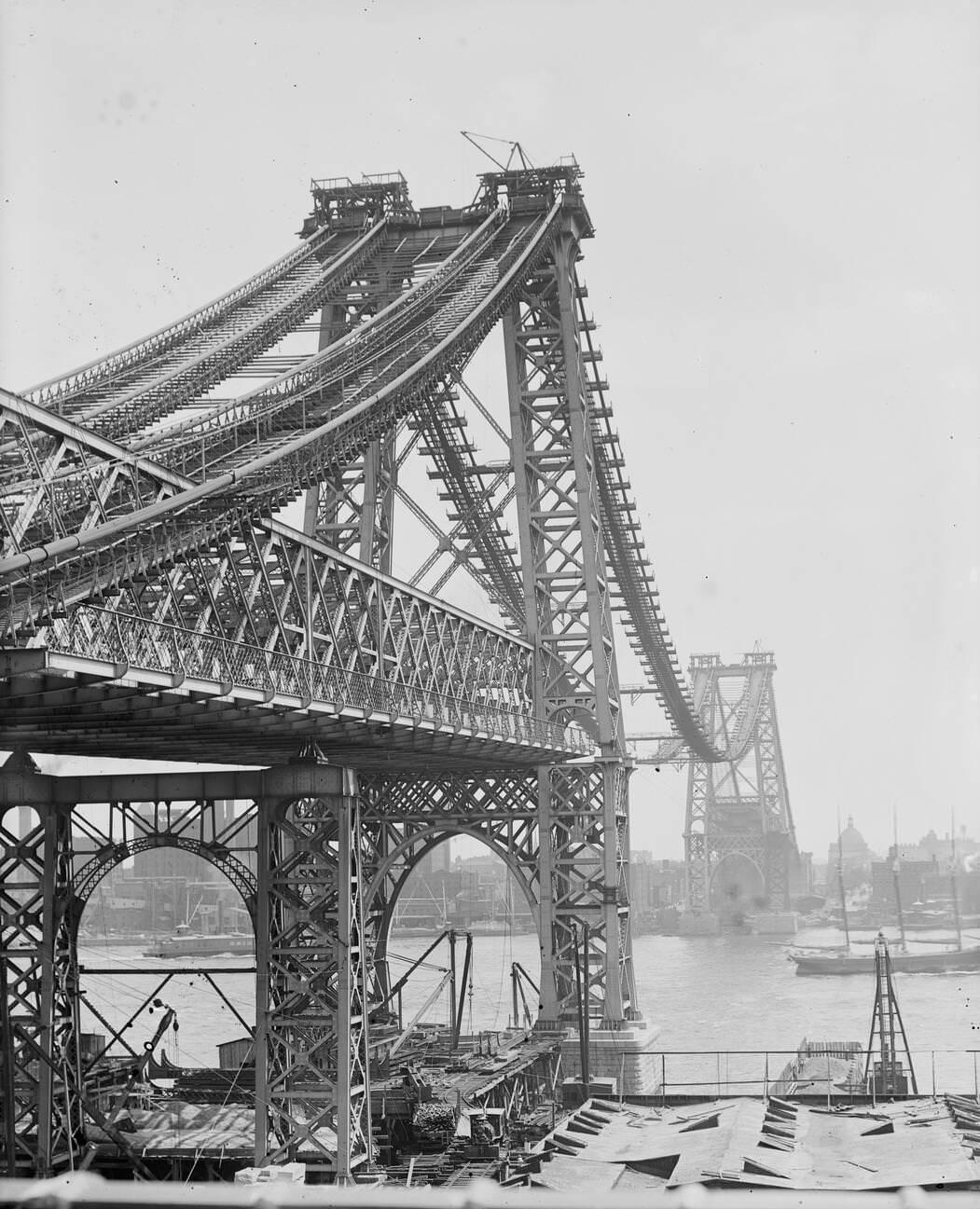 Williamsburg Bridge From Brooklyn, 1903