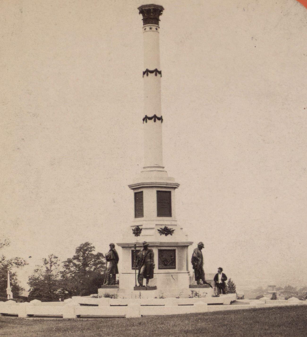 Soldiers' Monument In Brooklyn, 1900S