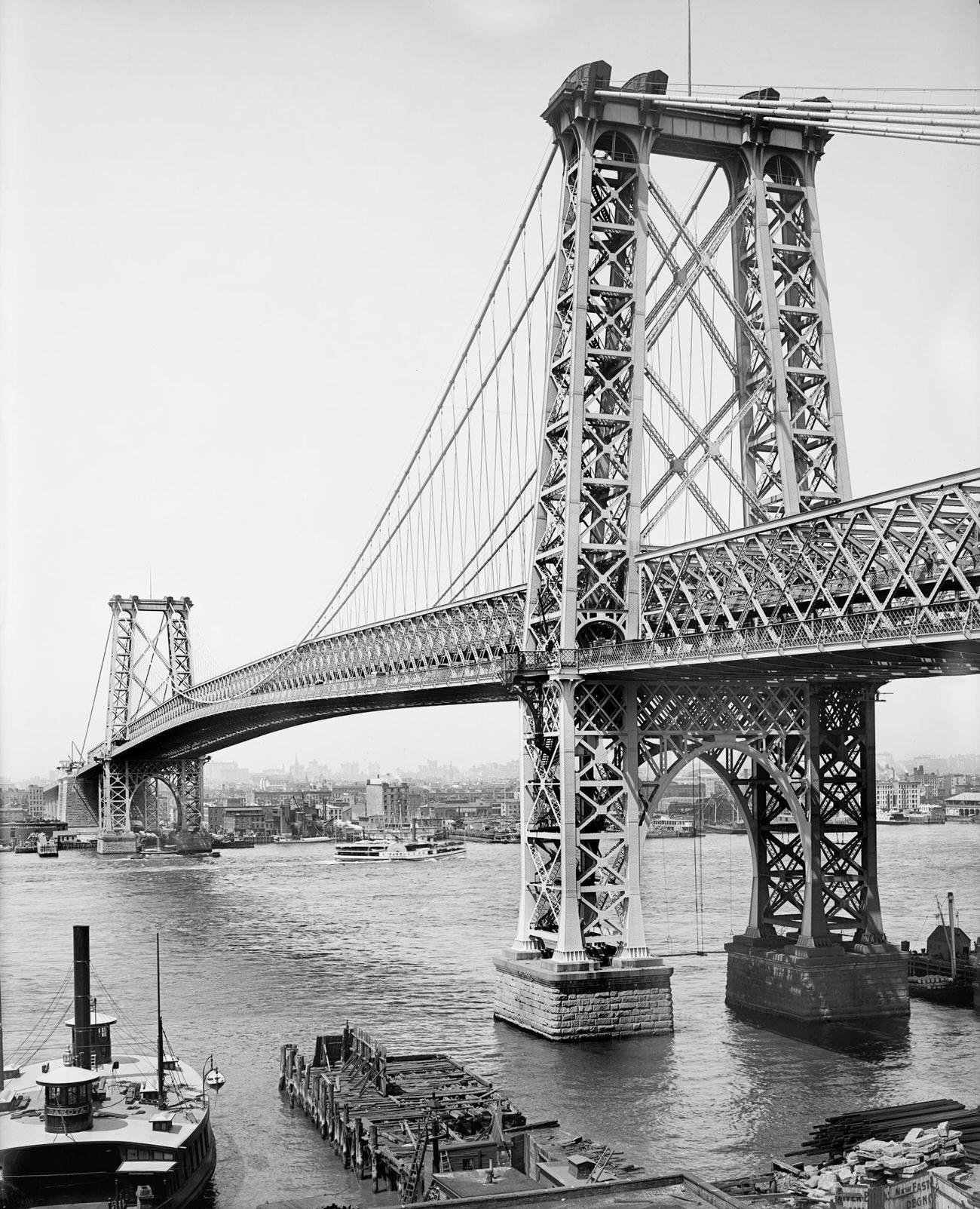 Williamsburg Bridge, Brooklyn, 1903