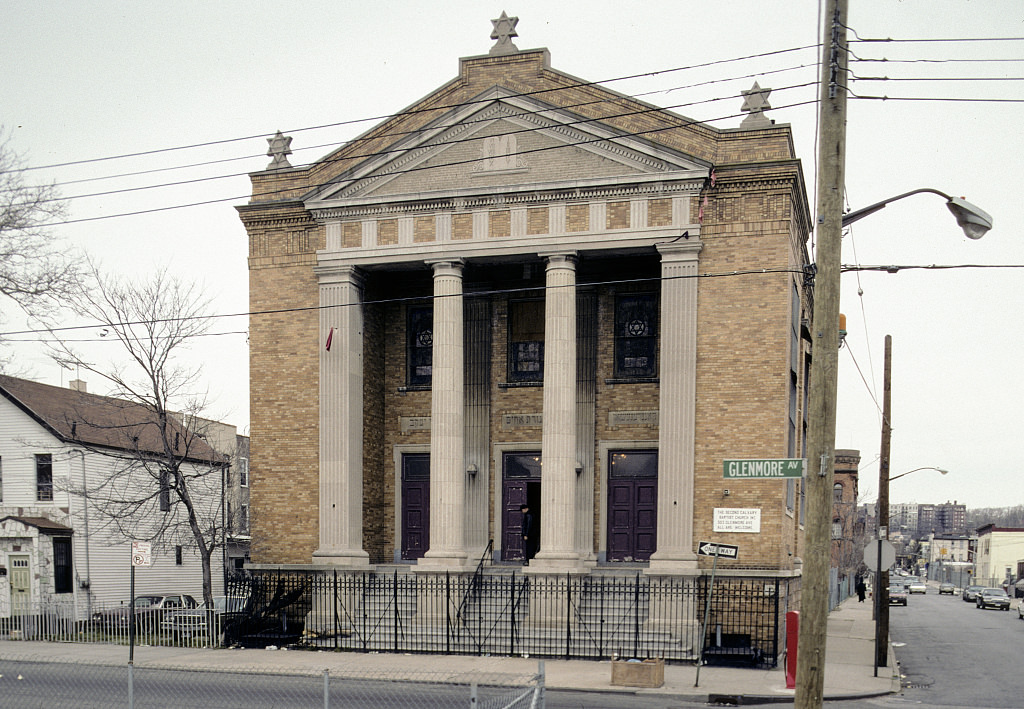 The Second Calvary Baptist Church, 503 Glenmore Ave., East New York, Brooklyn, 2002