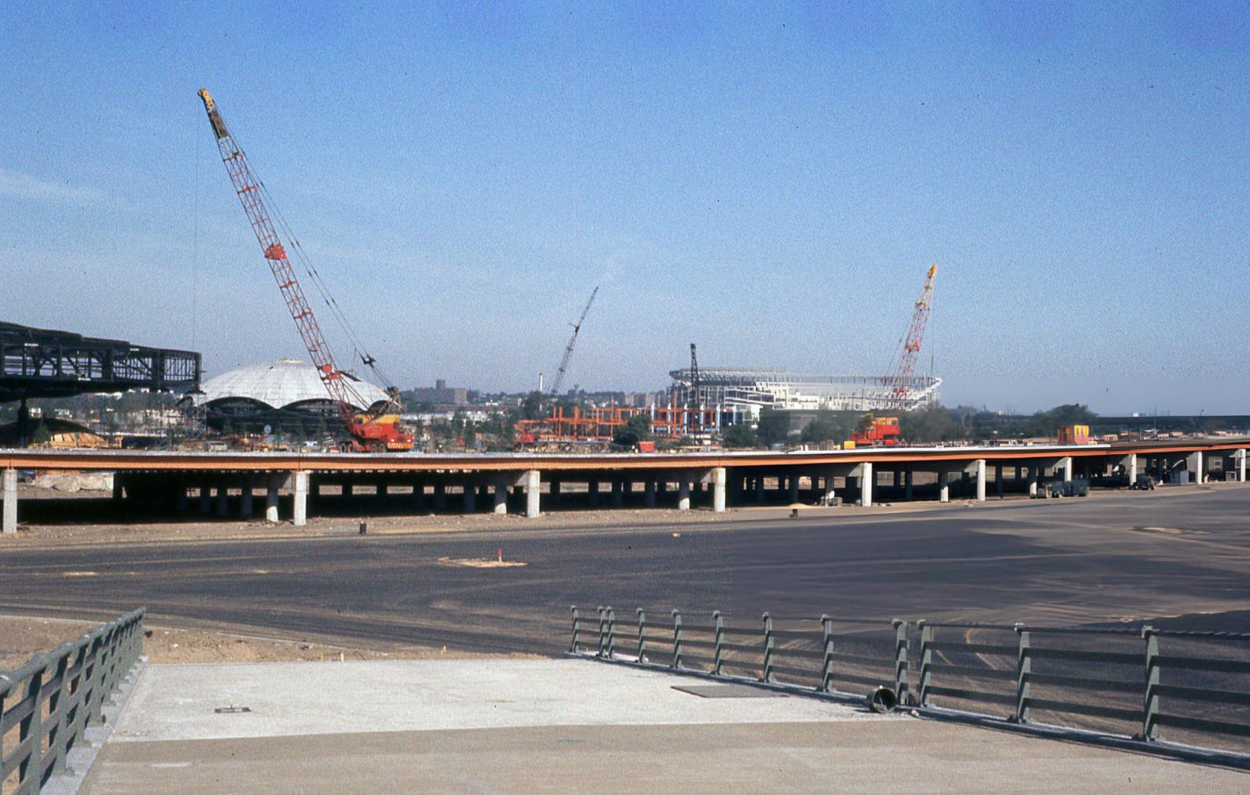 Construction Site For The 1964/1965 World'S Fair In Corona, 1960S.