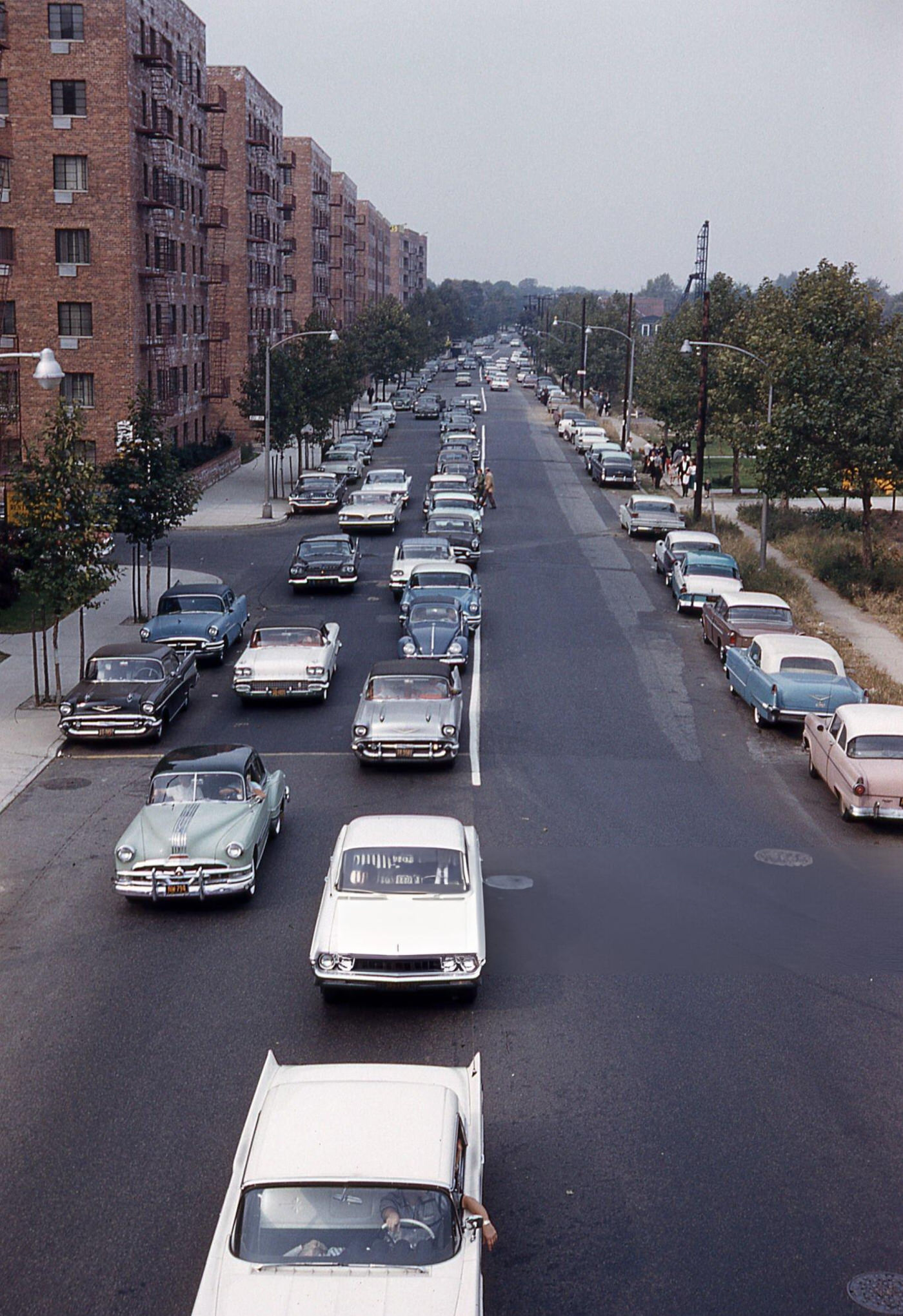 Junction Boulevard In Corona, 1960S.