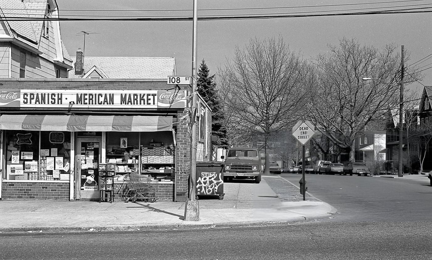 A Spanish-American Market At The Corner Of 108Th Street And 37Th Drive In Corona, Queens, 1984.