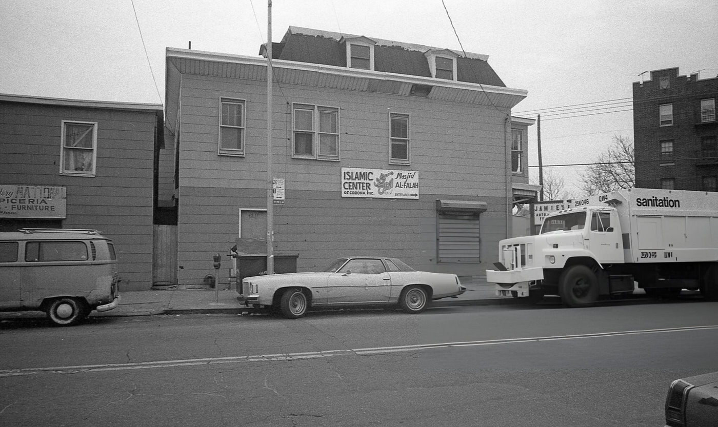 Masjid Al-Falah Islamic Center On National Street In Corona, Queens, 1982.