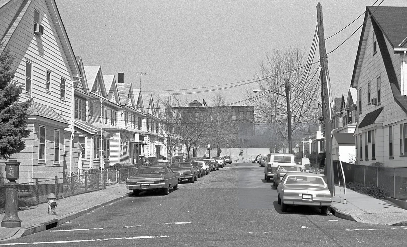 Residential Homes On 97Th Place In The Corona Neighborhood, Queens, 1990S.