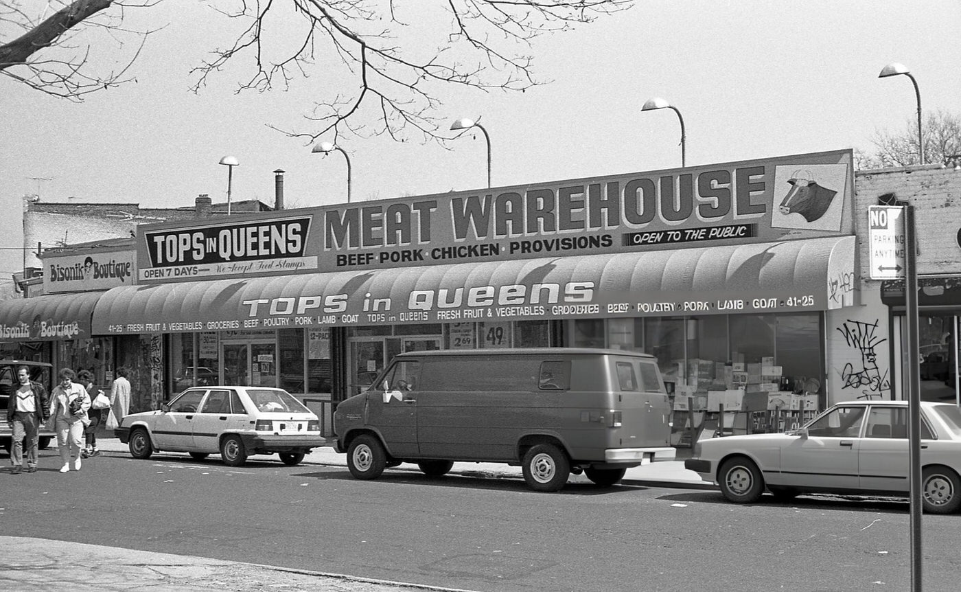 Bisonik Boutique And Tops In Queens Meat Warehouse On 102Nd Street In Corona, Queens, 1990S.