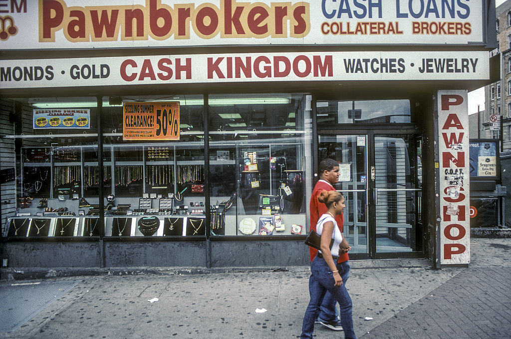 Pawnbrokers In Harlem, 1970S