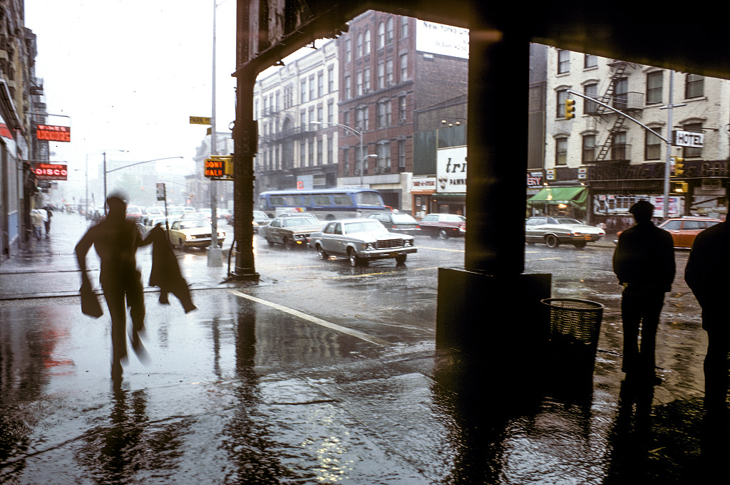 Park Ave. At E. 125Th St. In Harlem, 1978