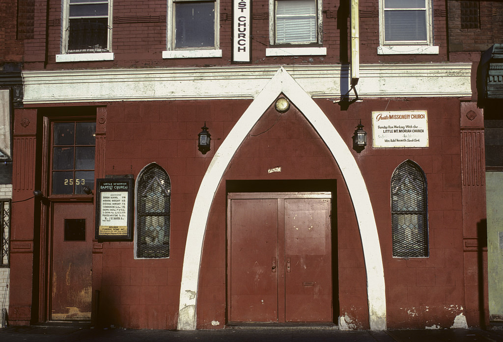 2553 Frederick Douglass Blvd. Harlem, 1981.