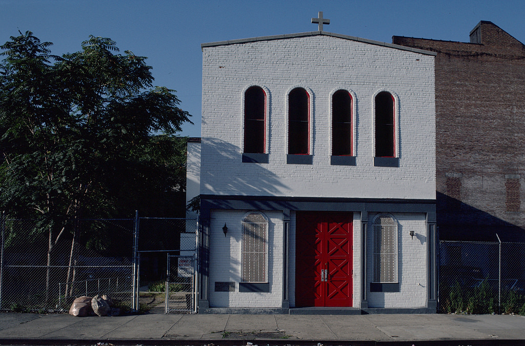 Thomas Memorial Wesleyan Methodist Church, 270 W. 126Th St., Harlem, 1981.