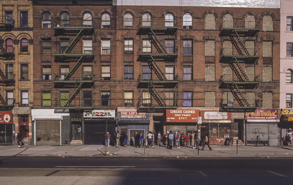 473 Malcolm X Blvd., Harlem, 1987.