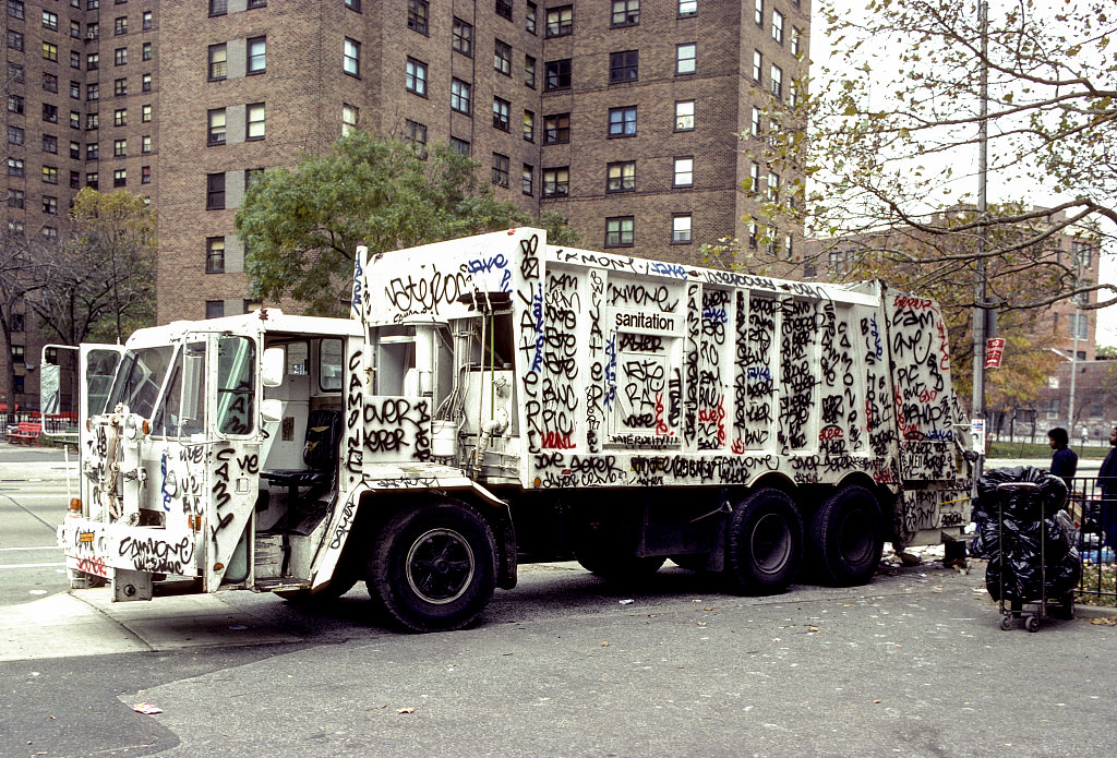 1St Ave. At E. 124Th St., Harlem, 1988.
