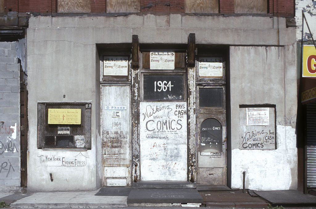 1964 Adam Clayton Powell Blvd., Harlem, 1988.