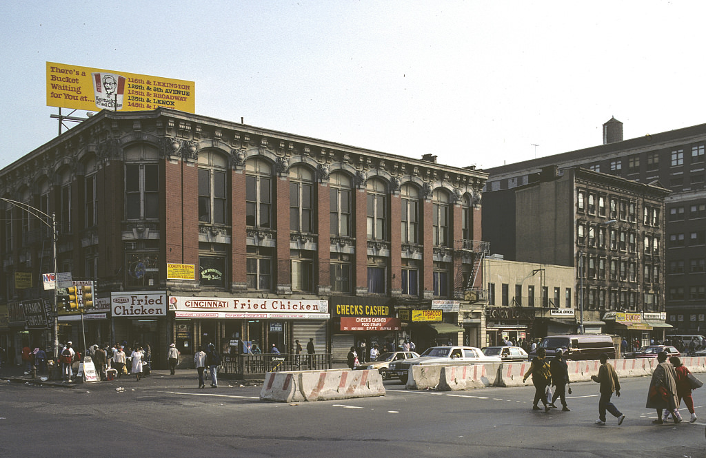 Se Corner Of W. 125Th St. At Malcolm X Blvd., Harlem, 1988.