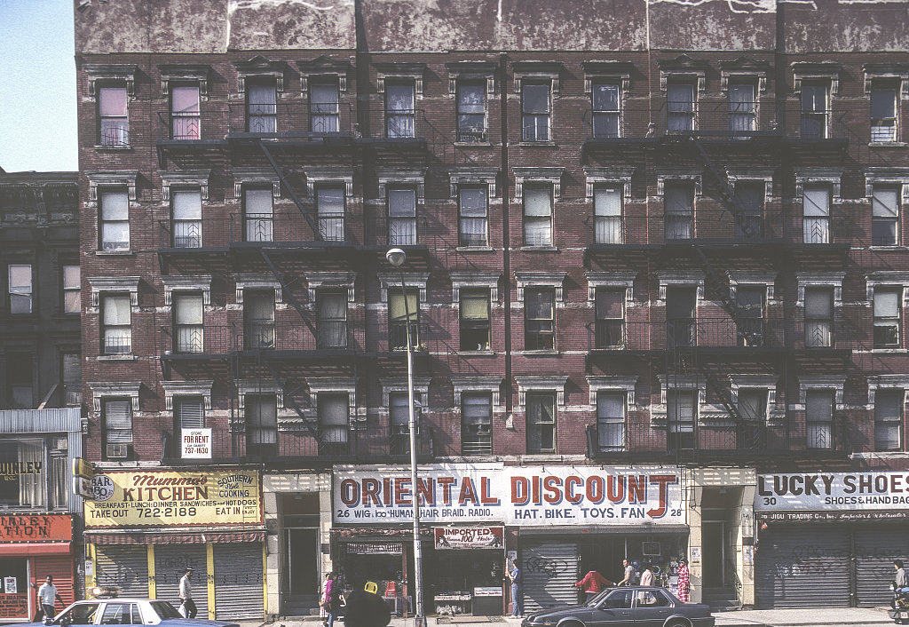 28 W. 125Th St., Harlem, 1989.