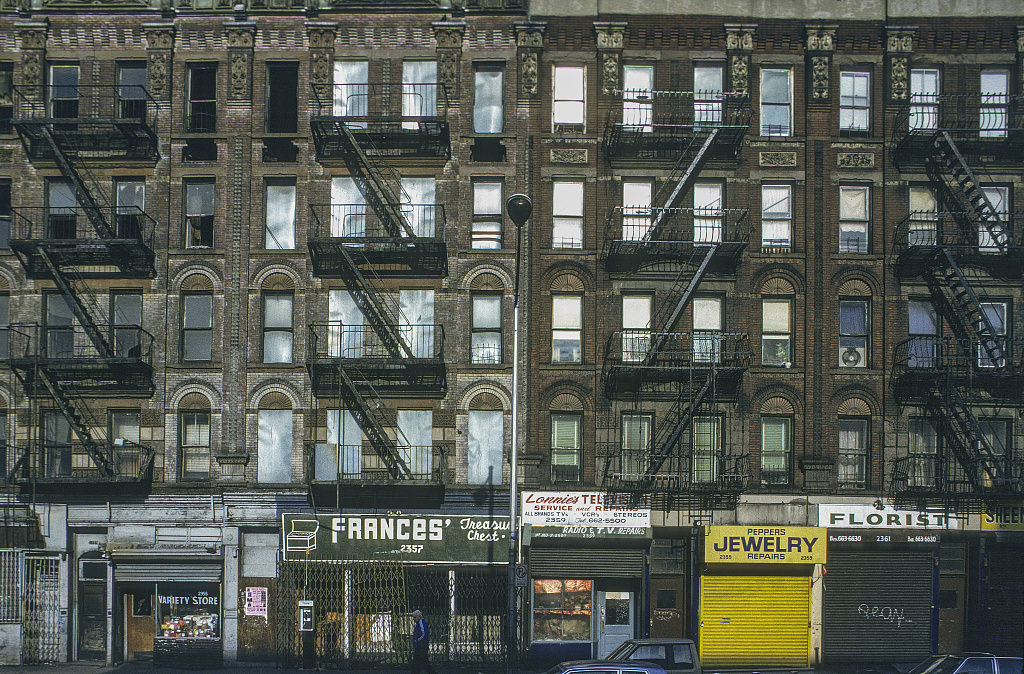 2355-2261 Frederick Douglass Blvd., Harlem, 1989.