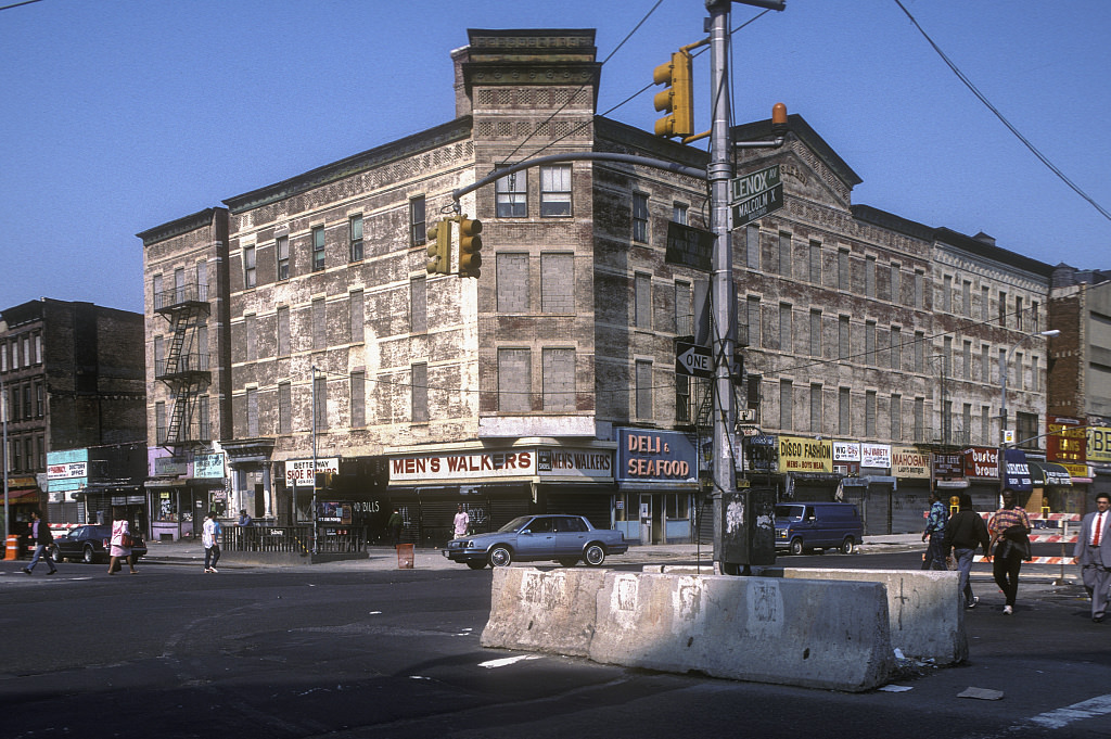 Sw Corner Of W. 125Th St.and Malcolm X Blvd., Harlem, 1989.