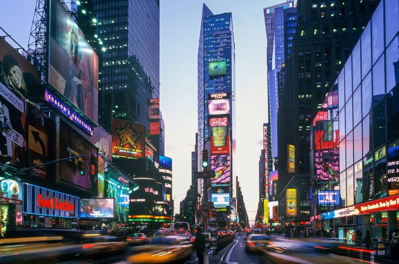 Times Square Midtown Manhattan New York City, 2005.