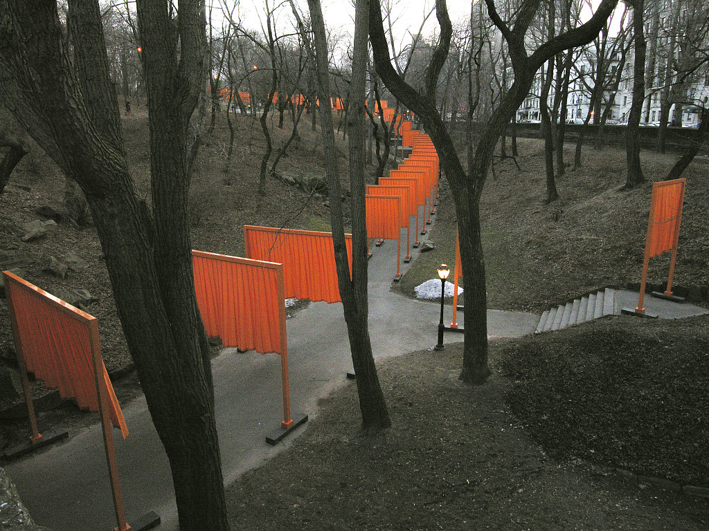 The Gates, Central Park, Manhattan, 2005.