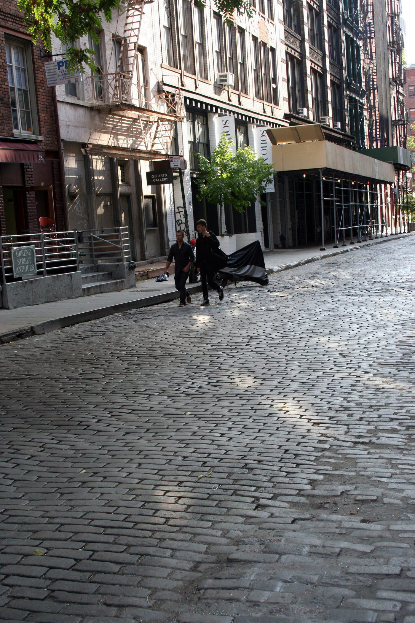 Cobblestones In Manhattan, 2008.