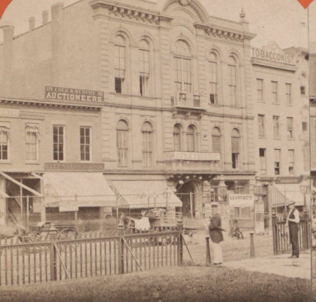 Park Theatre, Brooklyn, 1850S.