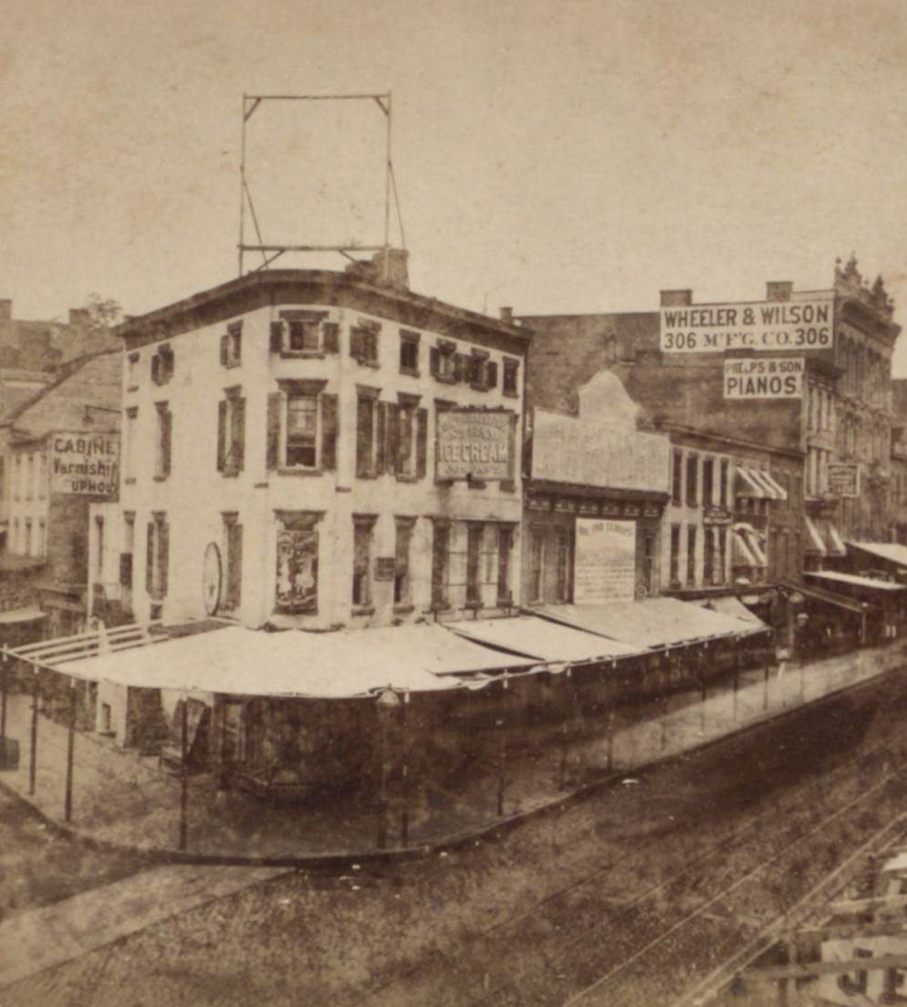 Fulton Street, 1850S.