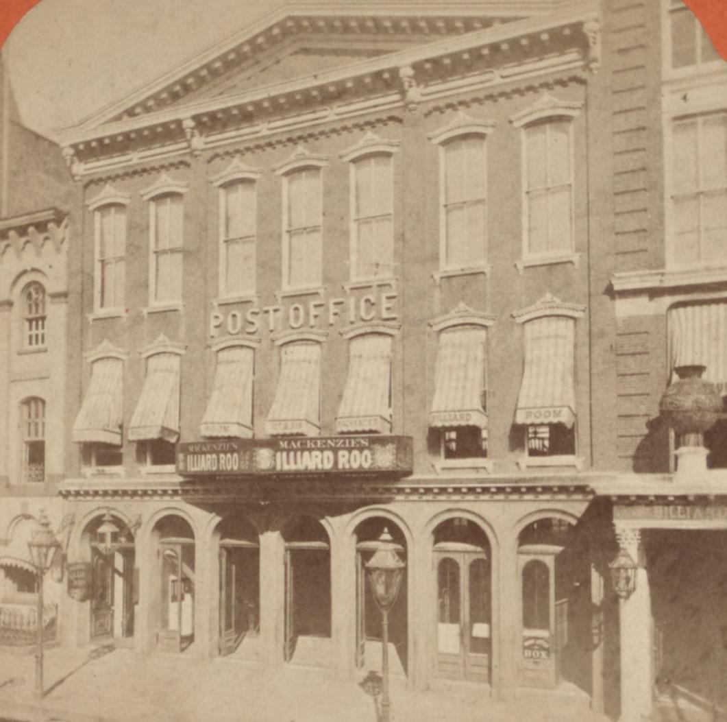 Post Office, Brooklyn, 1850S.