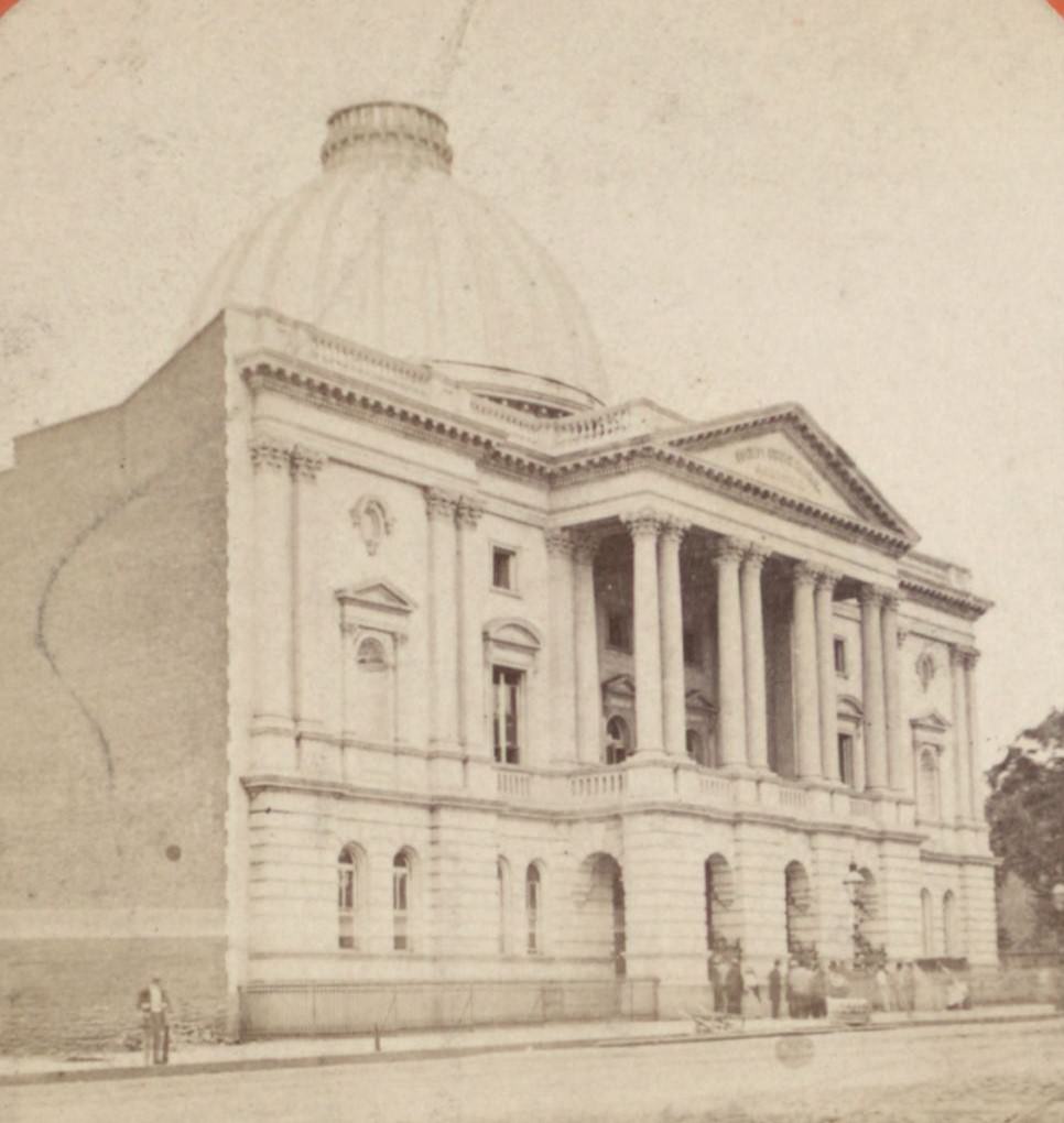 Brooklyn Court House, 1850S.