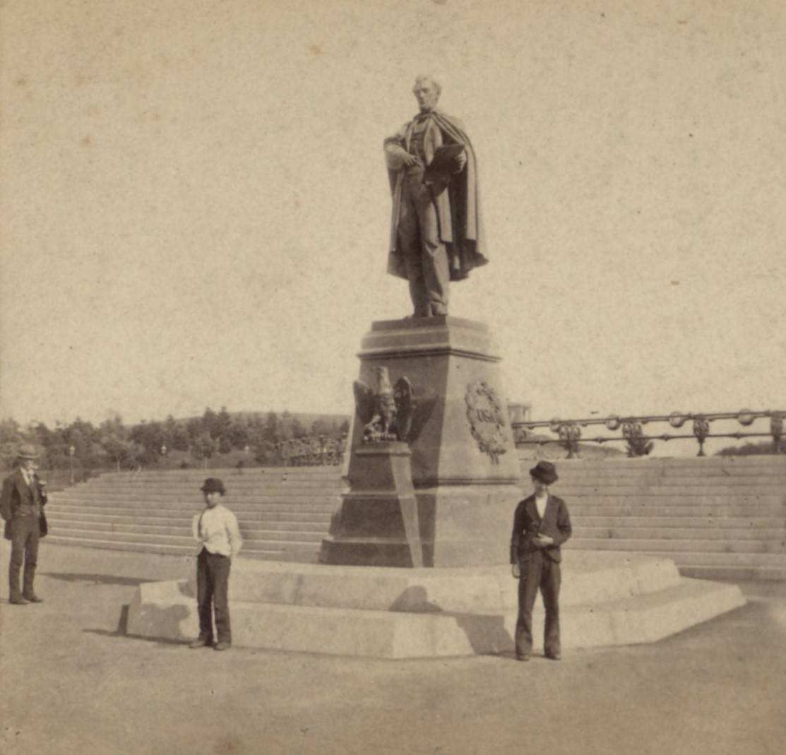 Lincoln Monument, Prospect Park, Brooklyn, 1850S.