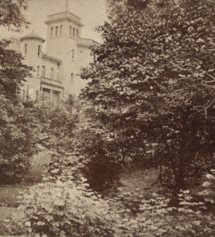 Litchfield Castle, Prospect Park, 1850S.