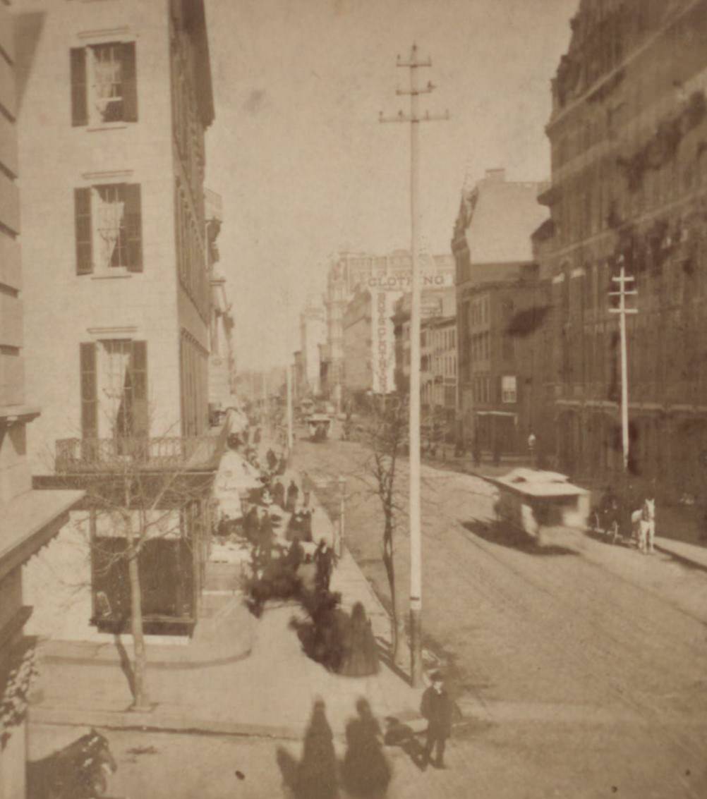 Broadway About 26Th Street, 1850S.