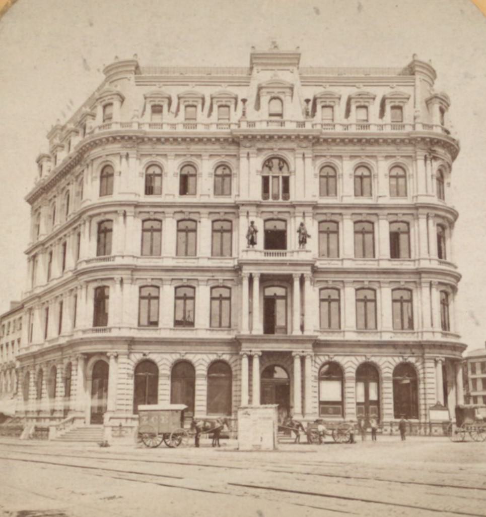 Staats-Zeitung Building, 1850S.