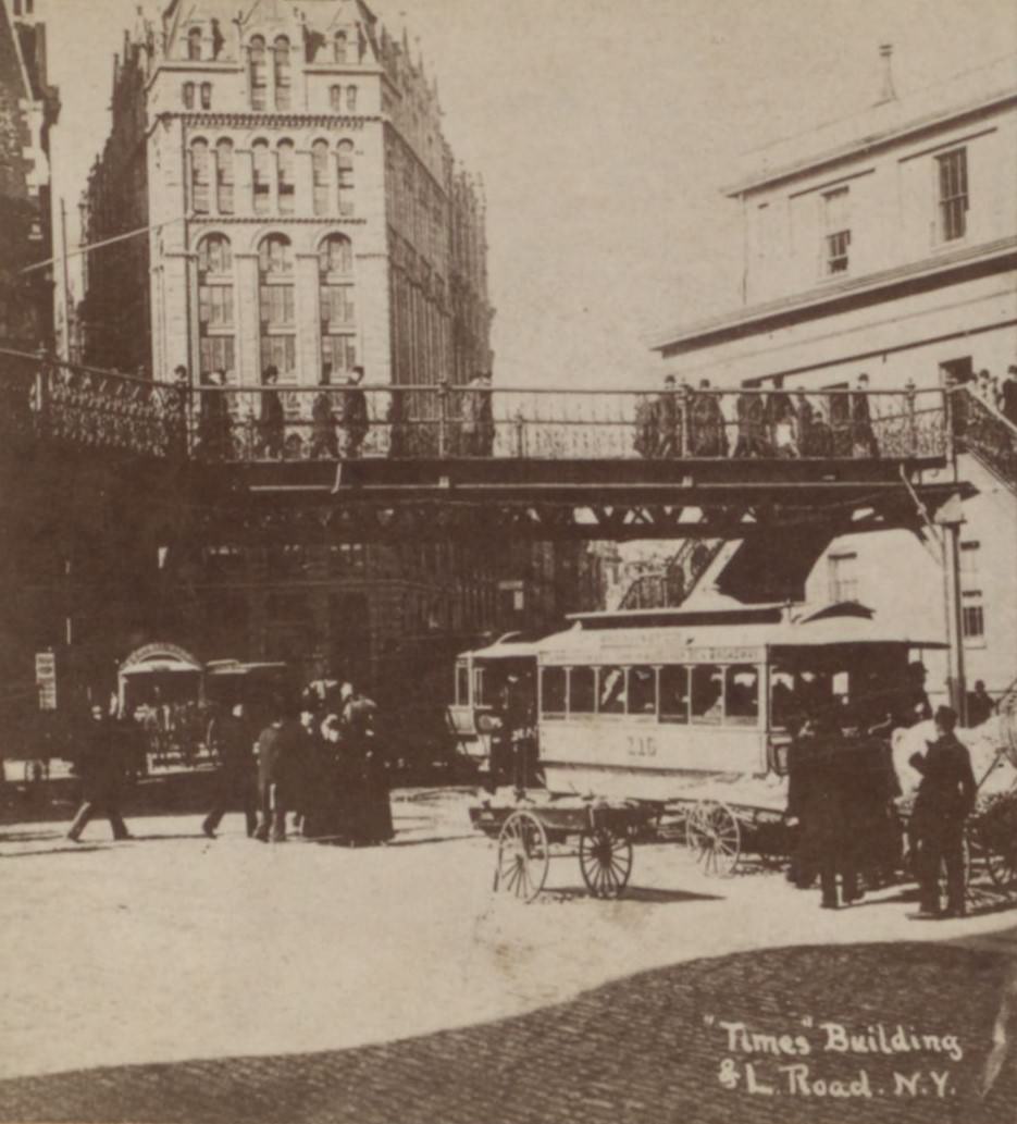 Times Building, L. Road, 1850S.