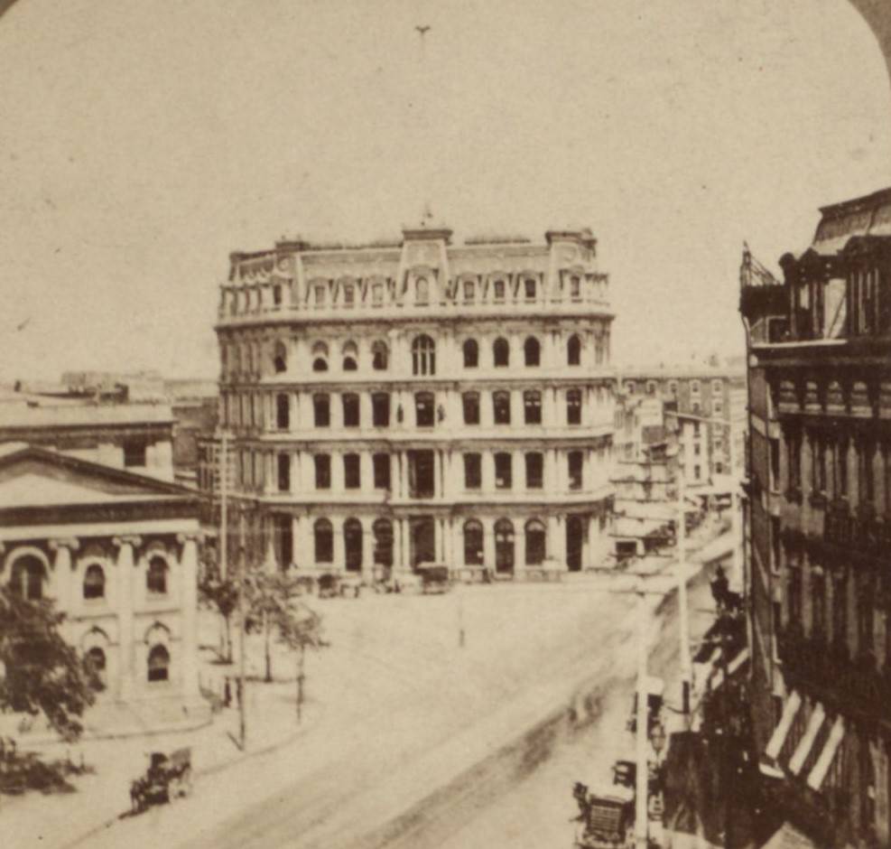 Staats Zeitung Building, 1850S.