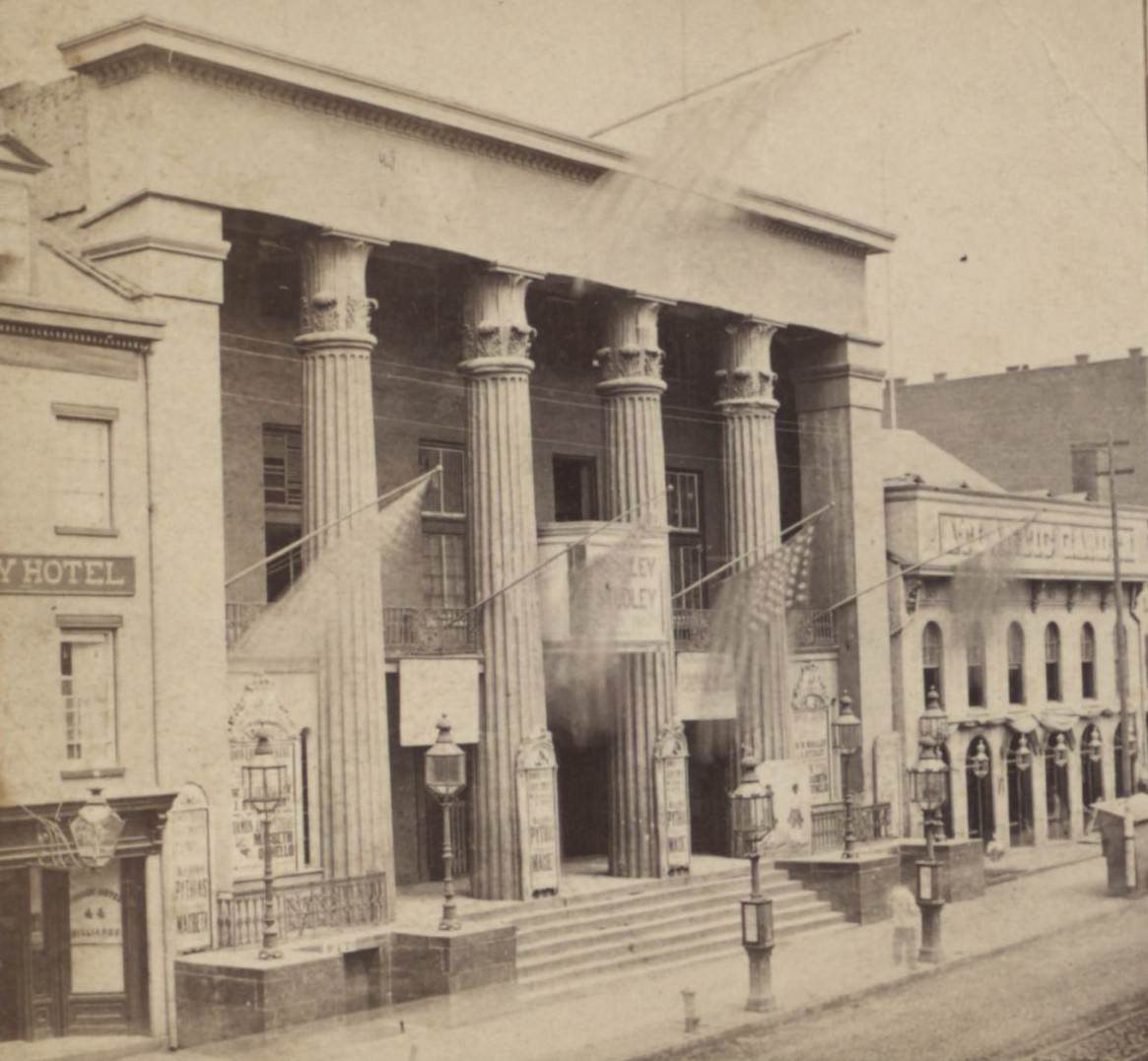 Old Bowery Theatre, 1850S.