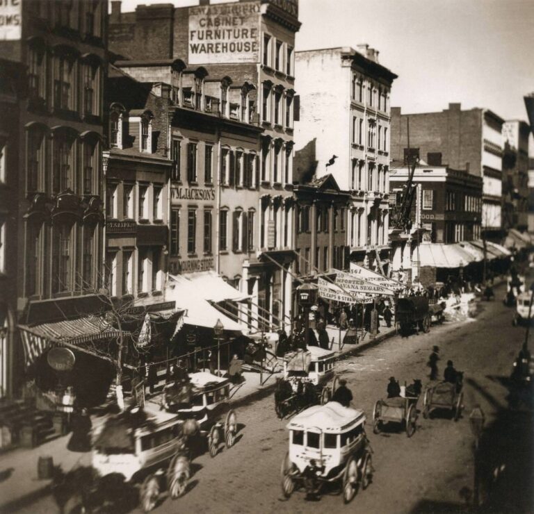 Rare Historic Photos of New York City in the 1850s