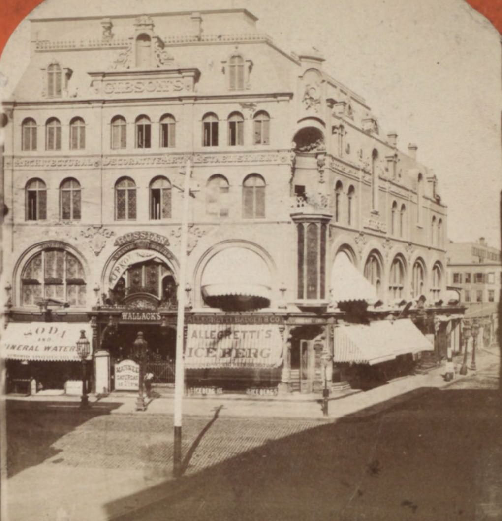 Wallack'S Theatre, 1850S.