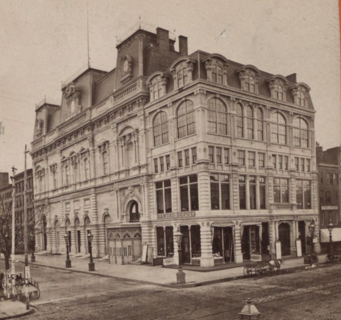 Edwin Booth'S Theatre, 23Rd Street, Between 5Th And 6Th Avenue, 1850S.
