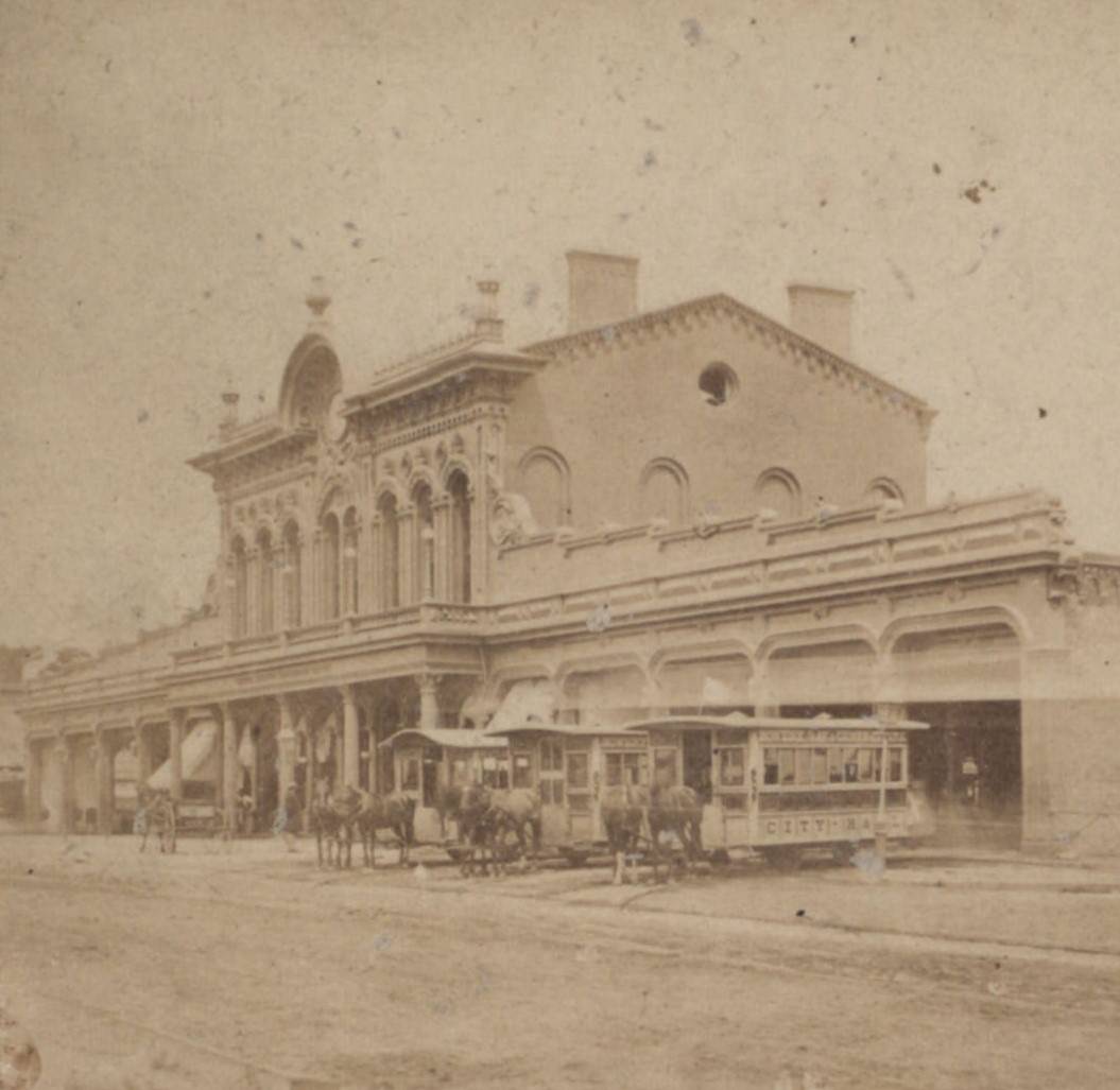 3Rd Avenue Railroad Depot, 1850S.
