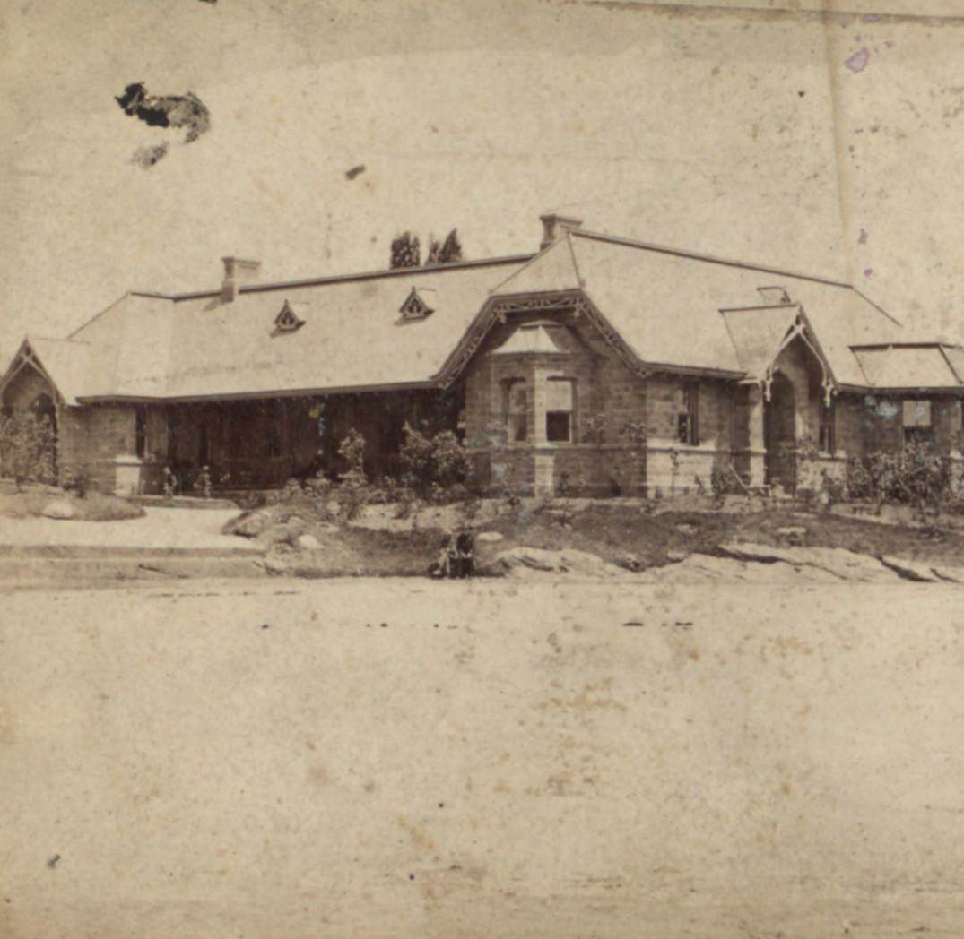 Casino, West Front, 1850S.