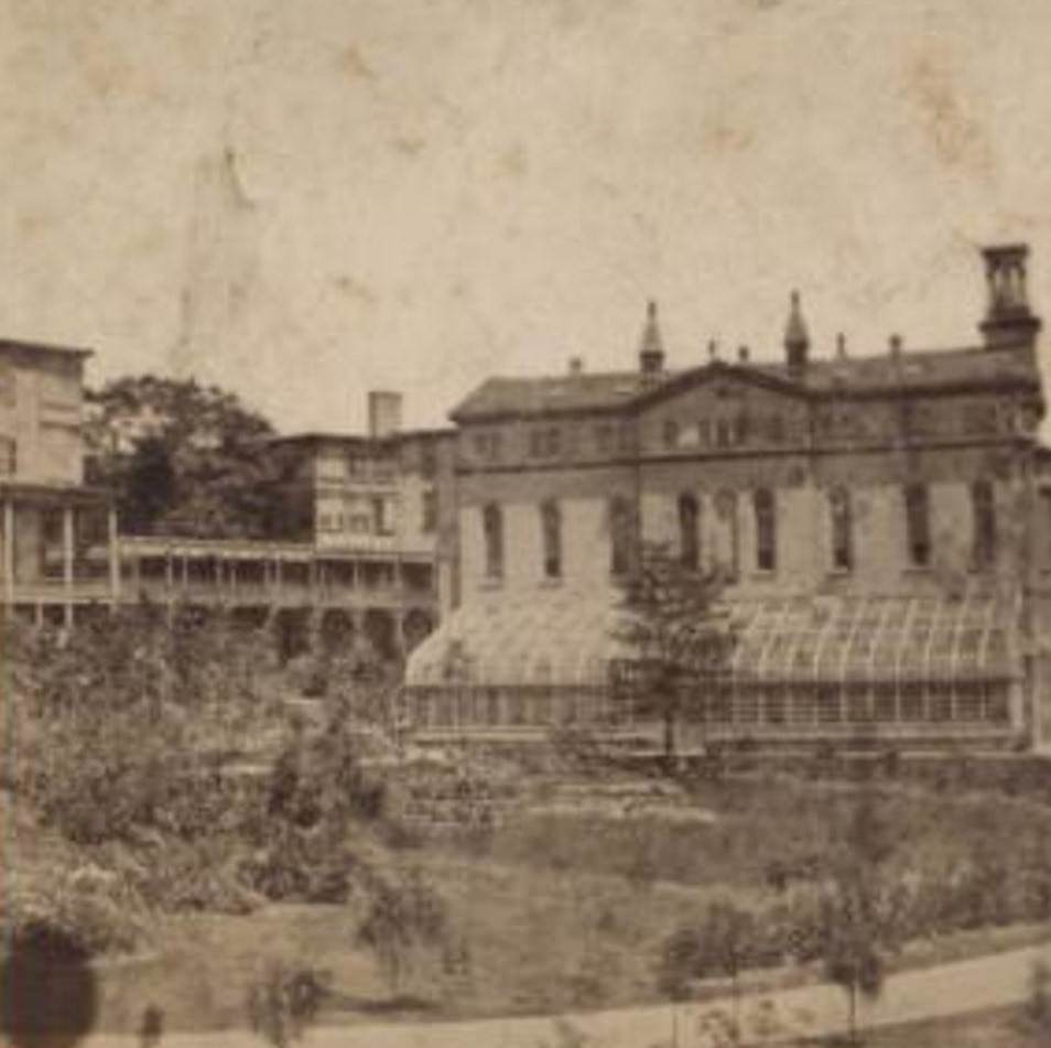Art Building, Mount St. Vincent, Central Park, 1850S.