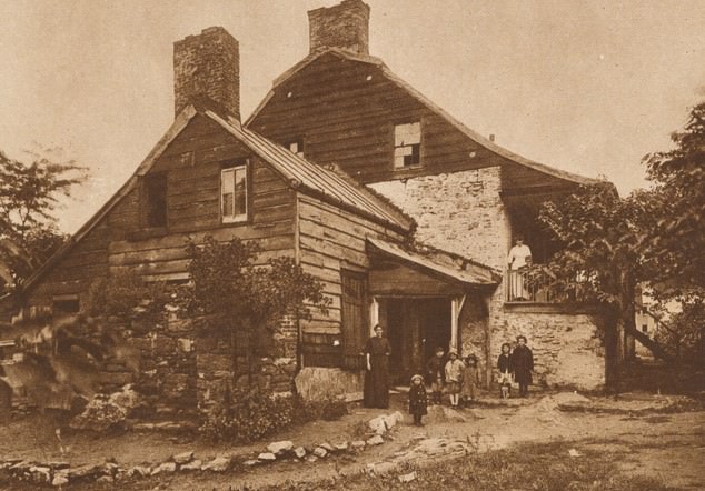 The Last Old Dutch Farmhouse Still Standing On Manhattan Island--The Dyckman House At Broadway And 208Th Street (Now A Public Park), 1850S.