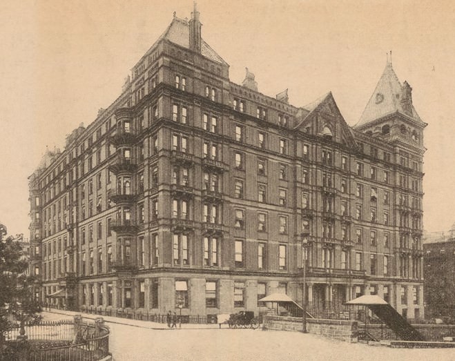 The Murray Hill Hotel, Park Avenue And Fortieth Street, 1850S.