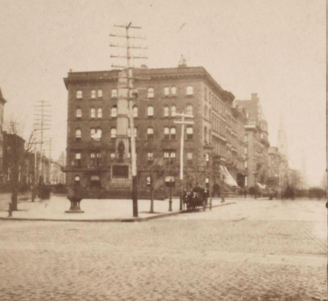 Worth Monument, Broadway And West 25Th Street, 1850S.