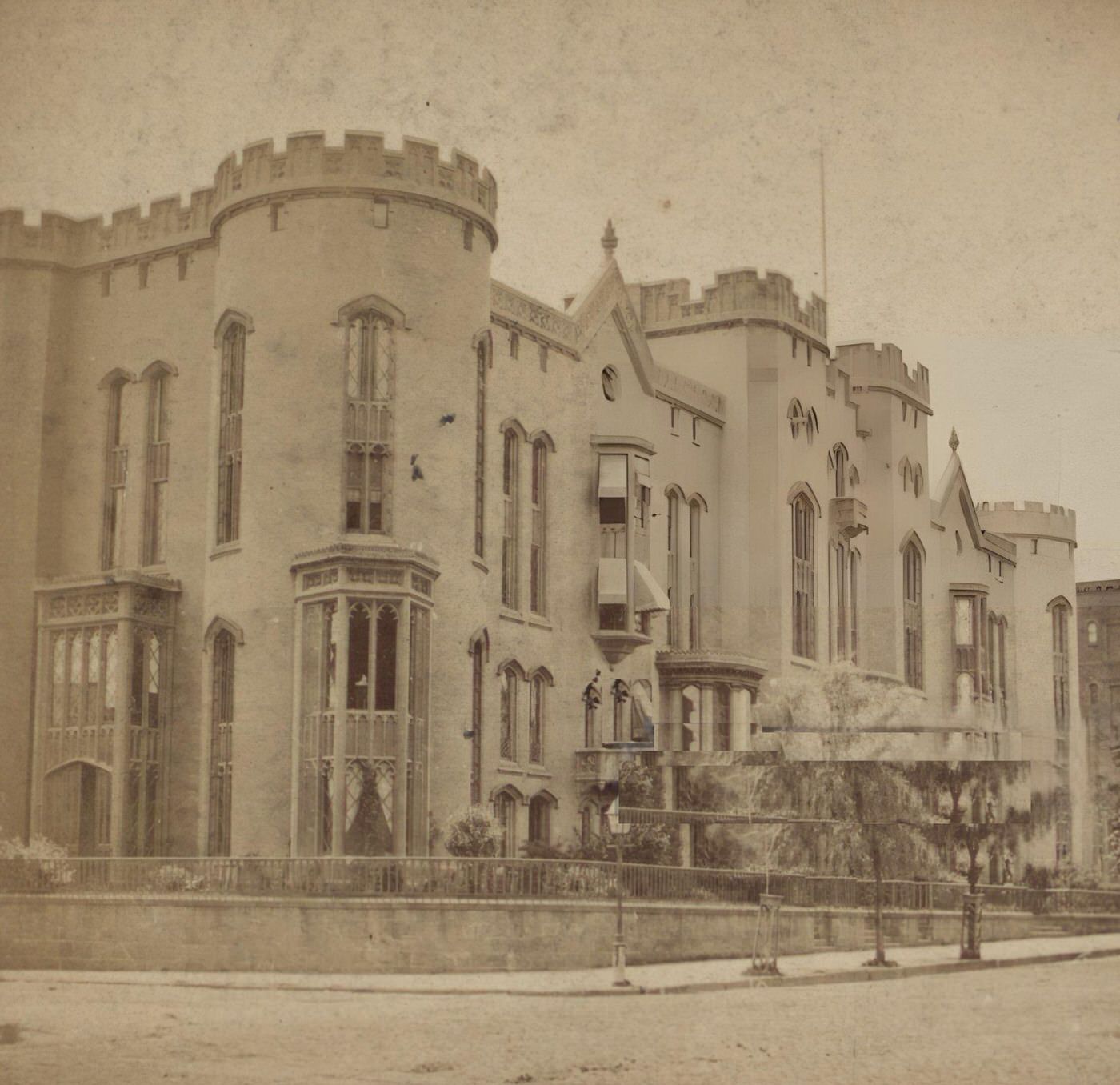 Rutger Institute On 5Th Avenue, Manhattan, 1850S.