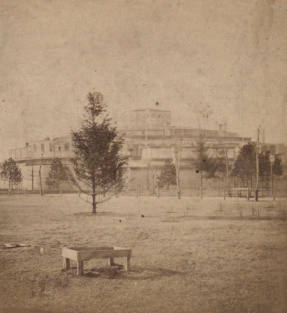 Castle Garden, New York City [View Of Grounds], 1850S.