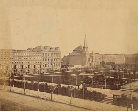 Bryant Park, 1850S.