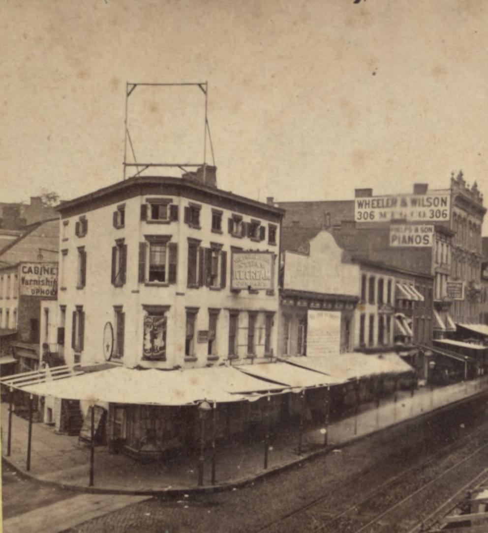Fulton Street, 1850S.