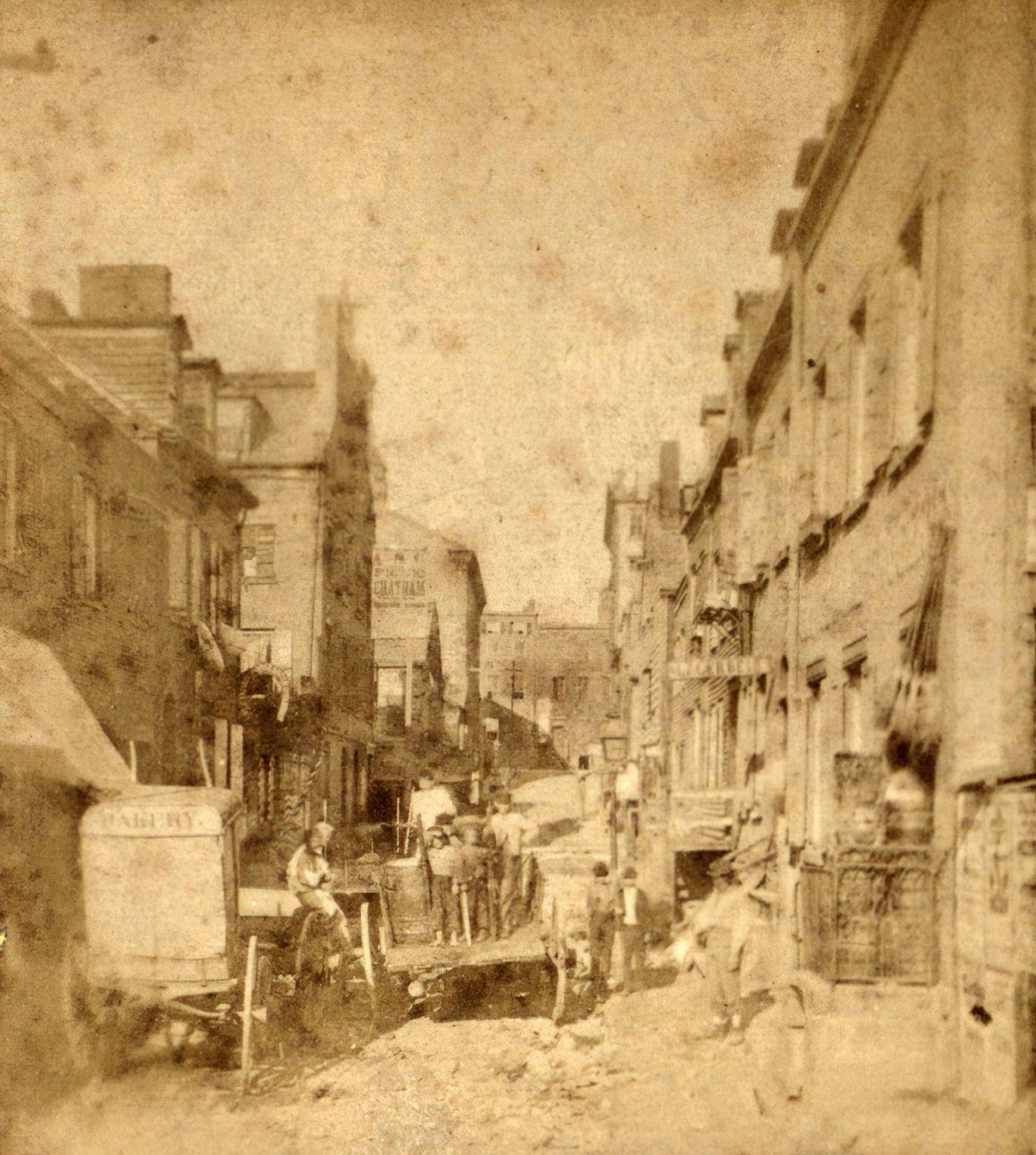 Five Points, New York, Manhattan, 1860