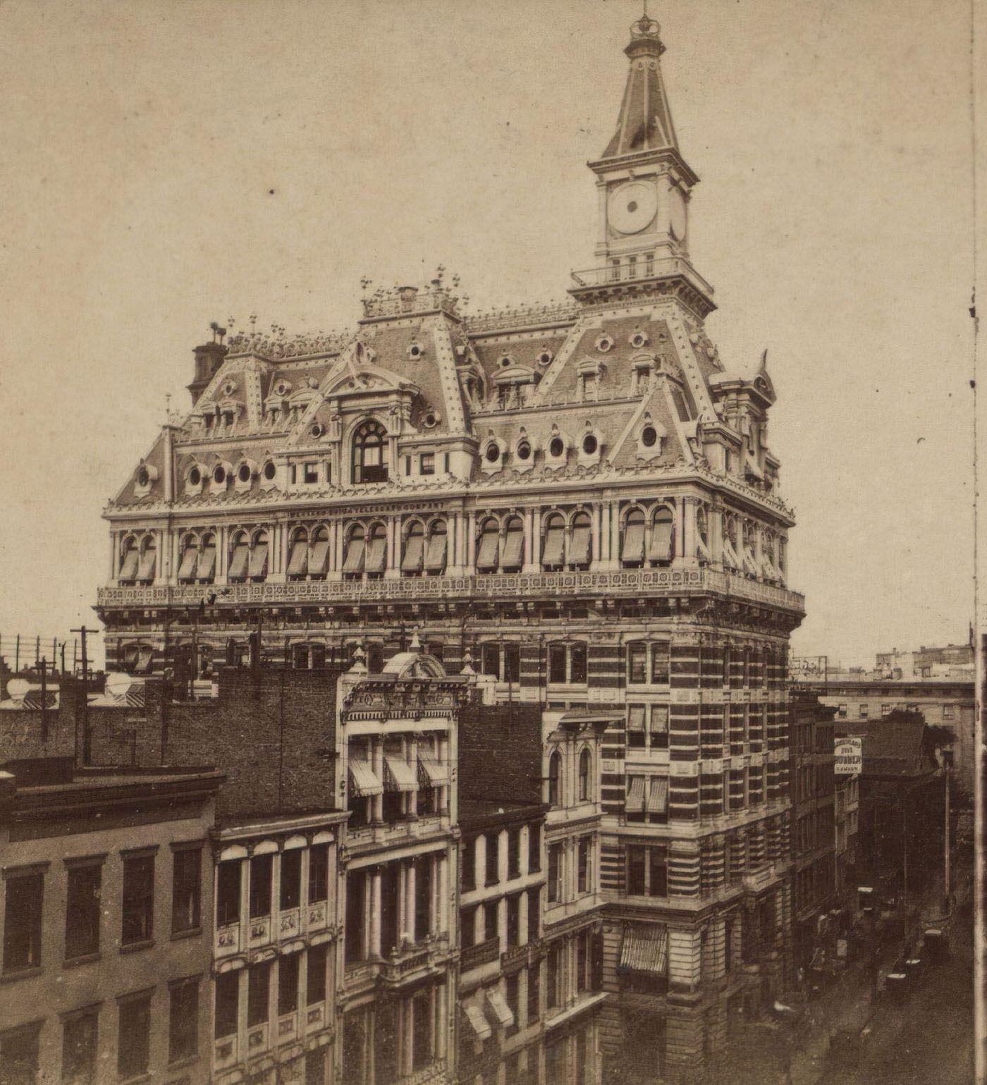 Western Union Telegraph Building, New York, Manhattan, 1860S